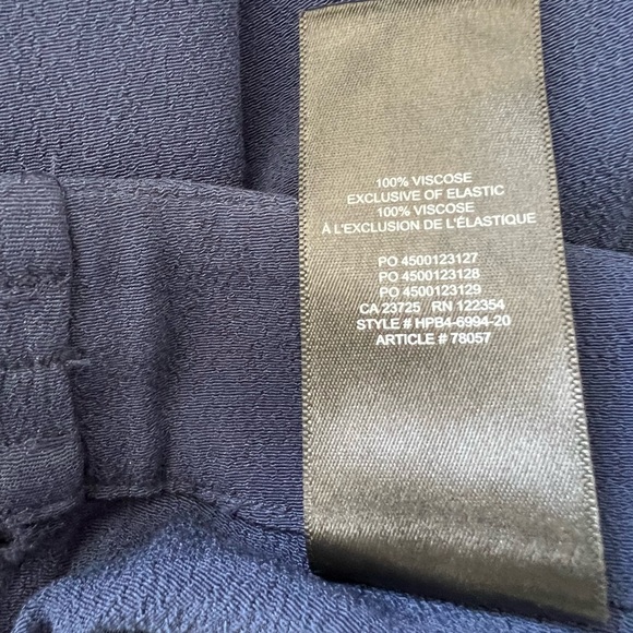 “SALE” Wilfred Aritzia Faun Pants - Navy SOLD OUT SZ L - Picture 10 of 10